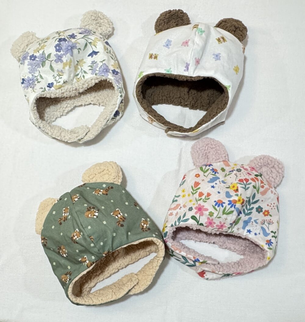 寶寶飛行帽｜熊耳造型