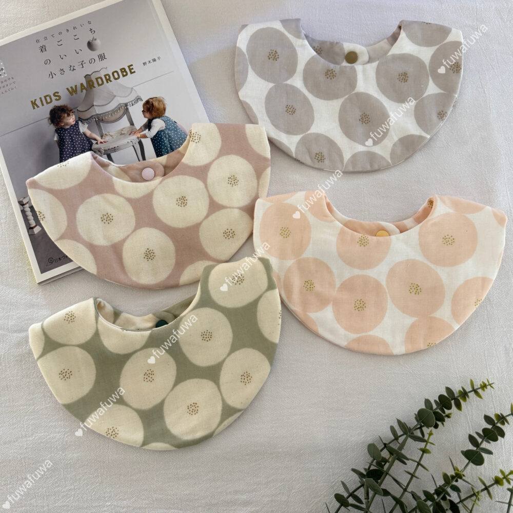 日本二重紗小圓兜