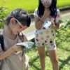 3C79937E-E9F4-4738-86F2-305775687408 fuwafuwa 撞色皺皺紗小方巾